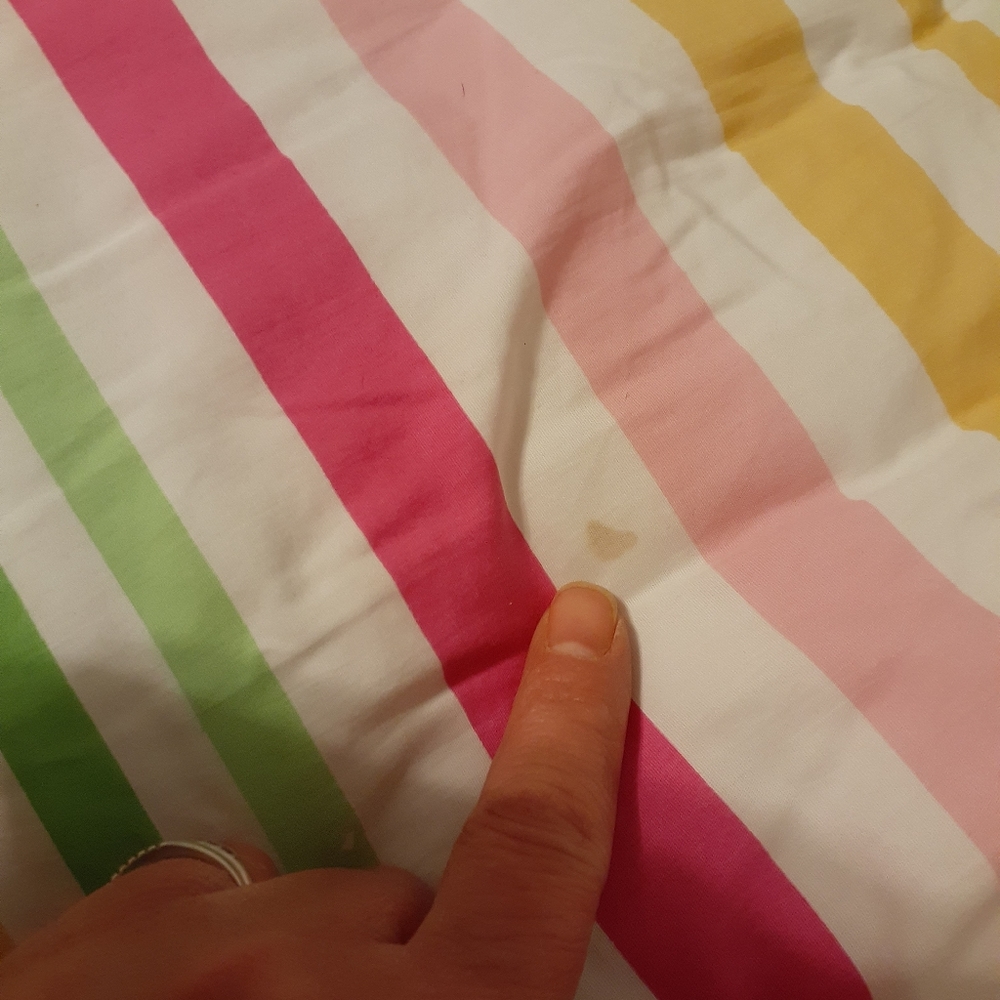 SOLD ON EBAYLilly Pulitzer Pink Sorbet Comforter Twin Reversible Floral Paisley - Picture 9 of 9